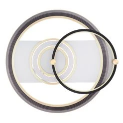 Globo ANI Deckenleuchte LED Weiß, 1-flammig, Fernbedienung -LED Leuchten Verkäufe 2022 globo ani deckenleuchte 48459 46 4