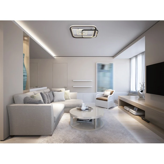 Globo ANI Deckenleuchte LED Weiß, 1-flammig, Fernbedienung 1 Globo ANI Deckenleuchte LED Weiß, 1-flammig, Fernbedienung