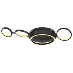 Globo ANTONIUS Deckenleuchte LED Schwarz, 1-flammig -LED Leuchten Verkäufe 2022 globo antonius deckenleuchte 67252 23 5