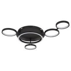 Globo ANTONIUS Deckenleuchte LED Schwarz, 1-flammig -LED Leuchten Verkäufe 2022 globo antonius deckenleuchte 67252 29 2