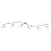Globo AREO Strahler LED Nickel-Matt, 6-flammig