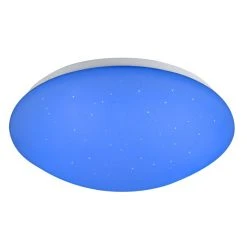 Globo Atreju I Deckenleuchte LED Wei&szlig;, 1-flammig, Fernbedienung, Farbwechsler -LED Leuchten Verkäufe 2022 globo atreju i deckenleuchte 48363rgb 3