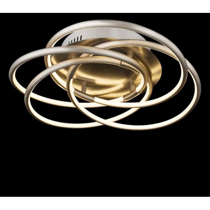 Globo BARNA Deckenleuchte LED Nickel-Matt, 1-flammig 1 Globo BARNA Deckenleuchte LED Nickel-Matt, 1-flammig