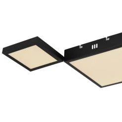 Globo BURKHARD Deckenleuchte LED Schwarz, 1-flammig -LED Leuchten Verkäufe 2022 globo burkhard deckenleuchte 67253 34 5