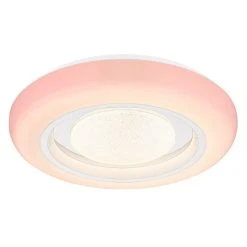 Globo BURRO Deckenleuchte LED Weiß, 1-flammig, Fernbedienung, Farbwechsler -LED Leuchten Verkäufe 2022 globo burro deckenleuchte 41369 18 12