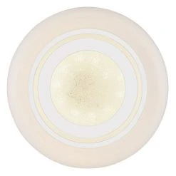 Globo BURRO Deckenleuchte LED Weiß, 1-flammig, Fernbedienung, Farbwechsler -LED Leuchten Verkäufe 2022 globo burro deckenleuchte 41369 18 4