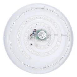 Globo BURRO Deckenleuchte LED Weiß, 1-flammig, Fernbedienung, Farbwechsler -LED Leuchten Verkäufe 2022 globo burro deckenleuchte 41369 18 6