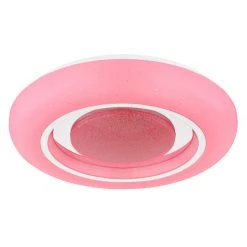 Globo BURRO Deckenleuchte LED Weiß, 1-flammig, Fernbedienung, Farbwechsler -LED Leuchten Verkäufe 2022 globo burro deckenleuchte 41369 18 9