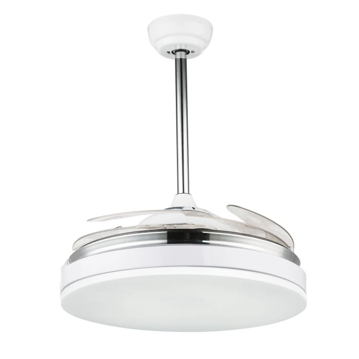 Globo CABRERA Deckenventilator LED Weiß, 1-flammig, Fernbedienung 4 Globo CABRERA Deckenventilator LED Weiß, 1-flammig, Fernbedienung – Bild 4