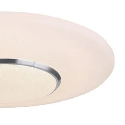 Globo CANDIDA Deckenleuchte LED Weiß, 1-flammig, Fernbedienung -LED Leuchten Verkäufe 2022 globo candida deckenleuchte 48311 30 3