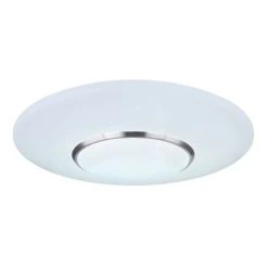 Globo CANDIDA Deckenleuchte LED Weiß, 1-flammig, Fernbedienung -LED Leuchten Verkäufe 2022 globo candida deckenleuchte 48311 30 5