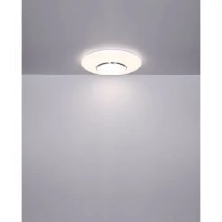 Globo CANDIDA Deckenleuchte LED Weiß, 1-flammig, Fernbedienung -LED Leuchten Verkäufe 2022 globo candida deckenleuchte 48311 30 8