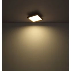 Globo CINDERELLA Deckenpanel LED Weiß, Holzoptik, 1-flammig -LED Leuchten Verkäufe 2022 globo cinderella deckenpanel 41595d3 8