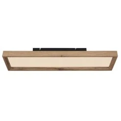 Globo CINDERELLA Deckenpanel LED Wei&szlig;, Holzoptik, 1-flammig -LED Leuchten Verkäufe 2022 globo cinderella deckenpanel 41595d6 3