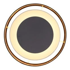 Globo CLARKE Deckenleuchte LED Schwarz, 1-flammig -LED Leuchten Verkäufe 2022 globo clarke deckenleuchte 15229d1 3