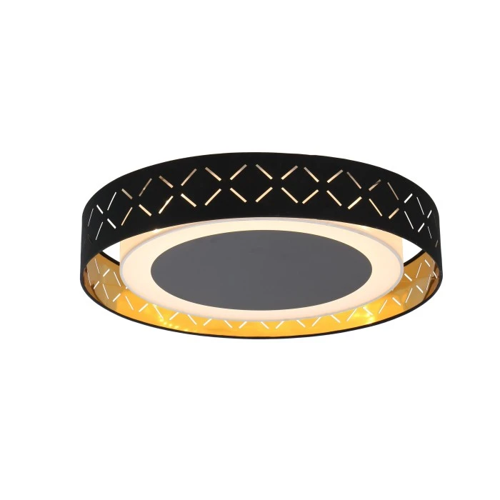 Globo CLARKE Deckenleuchte LED Schwarz, 1-flammig 2 Globo CLARKE Deckenleuchte LED Schwarz, 1-flammig – Bild 2