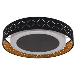 Globo CLARKE Deckenleuchte LED Schwarz, 1-flammig 6 Globo CLARKE Deckenleuchte LED Schwarz, 1-flammig -LED Leuchten Verkäufe 2022 globo clarke deckenleuchte 15229d2 2