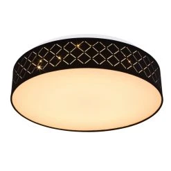 Globo CLARKE Deckenleuchte LED Weiß, 1-flammig, Fernbedienung, Farbwechsler -LED Leuchten Verkäufe 2022 globo clarke deckenleuchte 15229d9 4