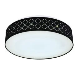 Globo CLARKE Deckenleuchte LED Weiß, 1-flammig, Fernbedienung, Farbwechsler -LED Leuchten Verkäufe 2022 globo clarke deckenleuchte 15229d9 5