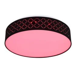 Globo CLARKE Deckenleuchte LED Weiß, 1-flammig, Fernbedienung, Farbwechsler -LED Leuchten Verkäufe 2022 globo clarke deckenleuchte 15229d9 6