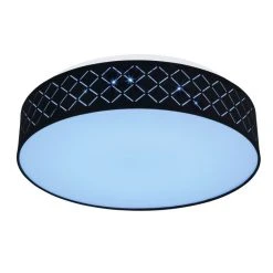 Globo CLARKE Deckenleuchte LED Weiß, 1-flammig, Fernbedienung, Farbwechsler -LED Leuchten Verkäufe 2022 globo clarke deckenleuchte 15229d9 8