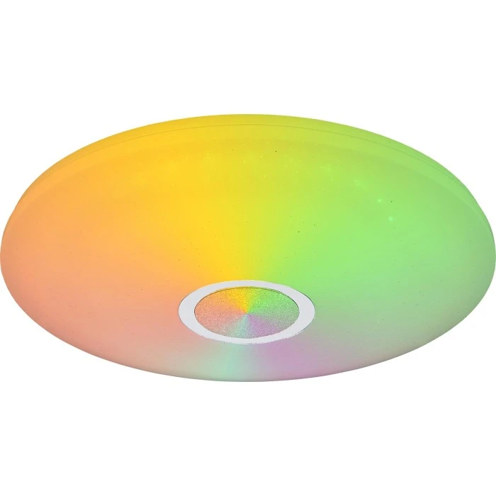 Globo CLARKE Deckenleuchte LED Weiß, 1-flammig, Fernbedienung, Farbwechsler 12 Globo CLARKE Deckenleuchte LED Weiß, 1-flammig, Fernbedienung, Farbwechsler – Bild 12