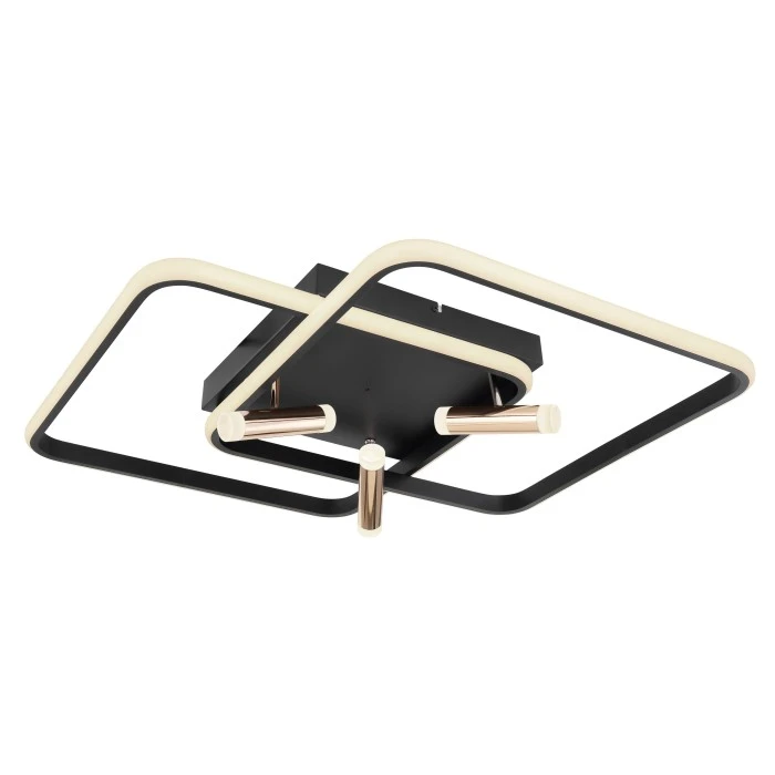 Globo COCO Deckenleuchte LED Schwarz, 1-flammig, Fernbedienung 1 Globo COCO Deckenleuchte LED Schwarz, 1-flammig, Fernbedienung