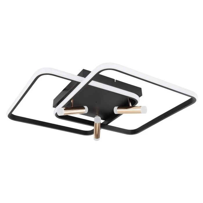 Globo COCO Deckenleuchte LED Schwarz, 1-flammig, Fernbedienung 2 Globo COCO Deckenleuchte LED Schwarz, 1-flammig, Fernbedienung – Bild 2