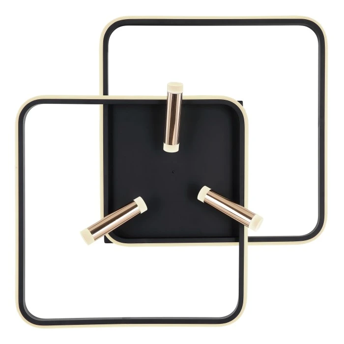 Globo COCO Deckenleuchte LED Schwarz, 1-flammig, Fernbedienung 4 Globo COCO Deckenleuchte LED Schwarz, 1-flammig, Fernbedienung – Bild 4