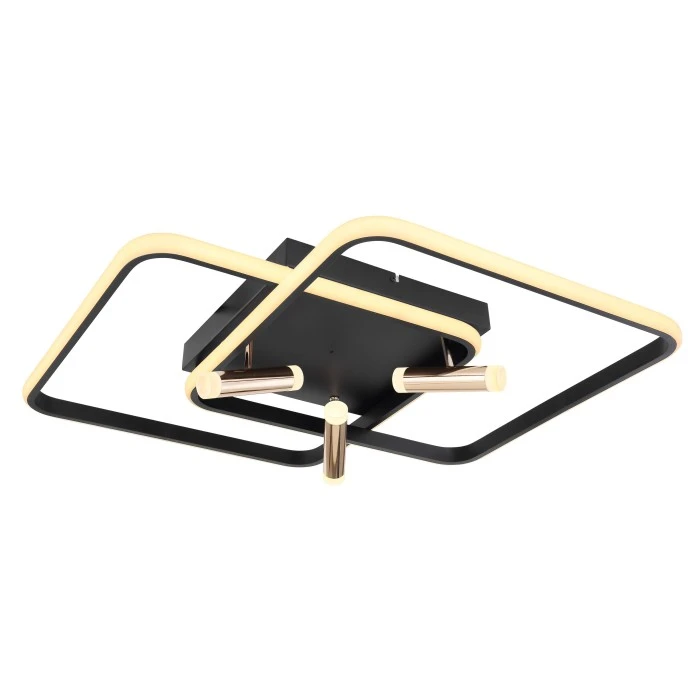 Globo COCO Deckenleuchte LED Schwarz, 1-flammig, Fernbedienung 6 Globo COCO Deckenleuchte LED Schwarz, 1-flammig, Fernbedienung – Bild 6