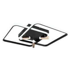 Globo COCO Deckenleuchte LED Schwarz, 1-flammig, Fernbedienung 15 Globo COCO Deckenleuchte LED Schwarz, 1-flammig, Fernbedienung -LED Leuchten Verkäufe 2022 globo coco deckenleuchte 67301d 6