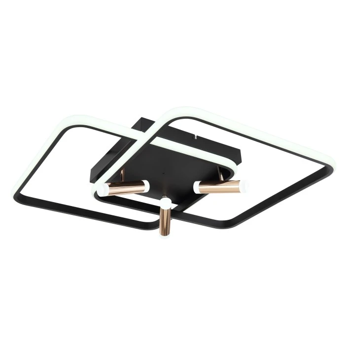 Globo COCO Deckenleuchte LED Schwarz, 1-flammig, Fernbedienung 7 Globo COCO Deckenleuchte LED Schwarz, 1-flammig, Fernbedienung – Bild 7