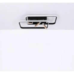 Globo COCO Deckenleuchte LED Schwarz, 1-flammig, Fernbedienung -LED Leuchten Verkäufe 2022 globo coco deckenleuchte 67301d1 10