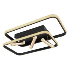 Globo COCO Deckenleuchte LED Schwarz, 1-flammig, Fernbedienung -LED Leuchten Verkäufe 2022 globo coco deckenleuchte 67301d1 11