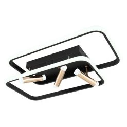 Globo COCO Deckenleuchte LED Schwarz, 1-flammig, Fernbedienung -LED Leuchten Verkäufe 2022 globo coco deckenleuchte 67301d1 6