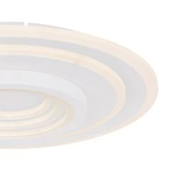 Globo COLADRA Deckenleuchte LED Weiß, 1-flammig, Fernbedienung -LED Leuchten Verkäufe 2022 globo coladra deckenleuchte 48534 50 3