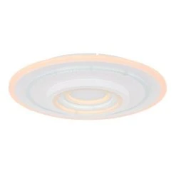 Globo COLADRA Deckenleuchte LED Weiß, 1-flammig, Fernbedienung -LED Leuchten Verkäufe 2022 globo coladra deckenleuchte 48534 50 4