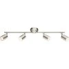 Globo COMORE Deckenleuchte LED Nickel-Matt, 4-flammig