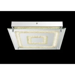 Globo CYRIS Deckenleuchte LED Chrom, 1-flammig