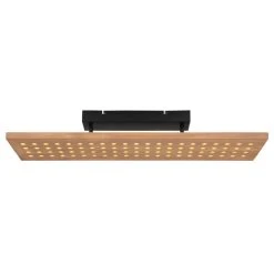 Globo DOLORES Deckenleuchte LED Schwarz, Holz dunkel, 1-flammig -LED Leuchten Verkäufe 2022 globo dolores deckenleuchte 15770d 2