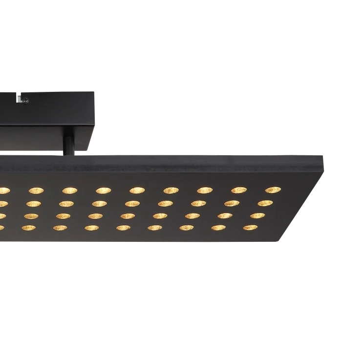 Globo DOLORES Deckenleuchte LED Schwarz, 1-flammig 4 Globo DOLORES Deckenleuchte LED Schwarz, 1-flammig – Bild 4