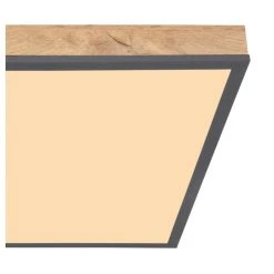 Globo DORO Deckenpanel LED Schwarz, Holzoptik, 1-flammig -LED Leuchten Verkäufe 2022 globo doro deckenpanel 416080wd2 5