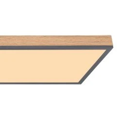 Globo DORO Deckenpanel LED Schwarz, Holz dunkel, 1-flammig 12 Globo DORO Deckenpanel LED Schwarz, Holz dunkel, 1-flammig -LED Leuchten Verkäufe 2022 globo doro deckenpanel 416080wd5 5