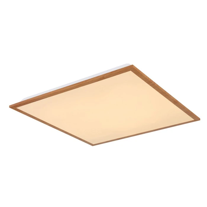 Globo DORO LED Panel Holz hell, 1-flammig 1 Globo DORO LED Panel Holz hell, 1-flammig