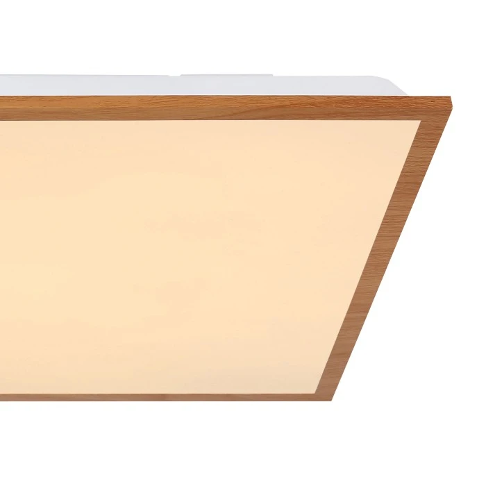Globo DORO LED Panel Holz hell, 1-flammig 5 Globo DORO LED Panel Holz hell, 1-flammig – Bild 5