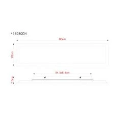 Globo DORO LED Panel Weiß, 1-flammig -LED Leuchten Verkäufe 2022 globo doro led panel 416080d4b 6