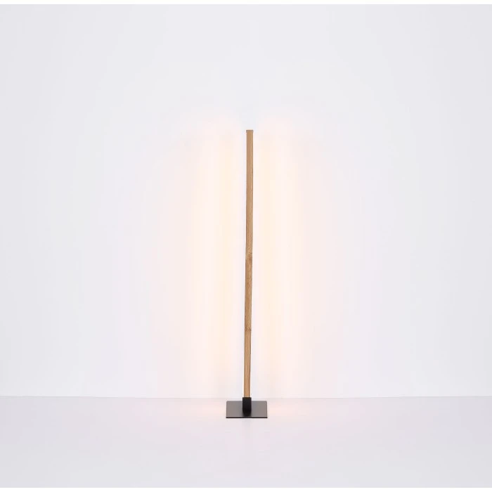 Globo DORO Stehleuchte LED Schwarz, Holzoptik, 1-flammig 8 Globo DORO Stehleuchte LED Schwarz, Holzoptik, 1-flammig – Bild 8