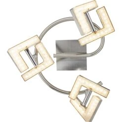 Globo EMMA LED Strahler Nickel-Matt, 3-flammig -LED Leuchten Verkäufe 2022 globo emma led strahler 56118 3 2