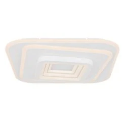 Globo ENNA Deckenleuchte LED Weiß, 1-flammig, Fernbedienung -LED Leuchten Verkäufe 2022 globo enna deckenleuchte 48535 55 2