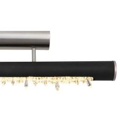 Globo FELICITAS Deckenleuchte LED Nickel-Matt, Schwarz, 1-flammig 13 Globo FELICITAS Deckenleuchte LED Nickel-Matt, Schwarz, 1-flammig -LED Leuchten Verkäufe 2022 globo felicitas deckenleuchte 15354 15dn 6